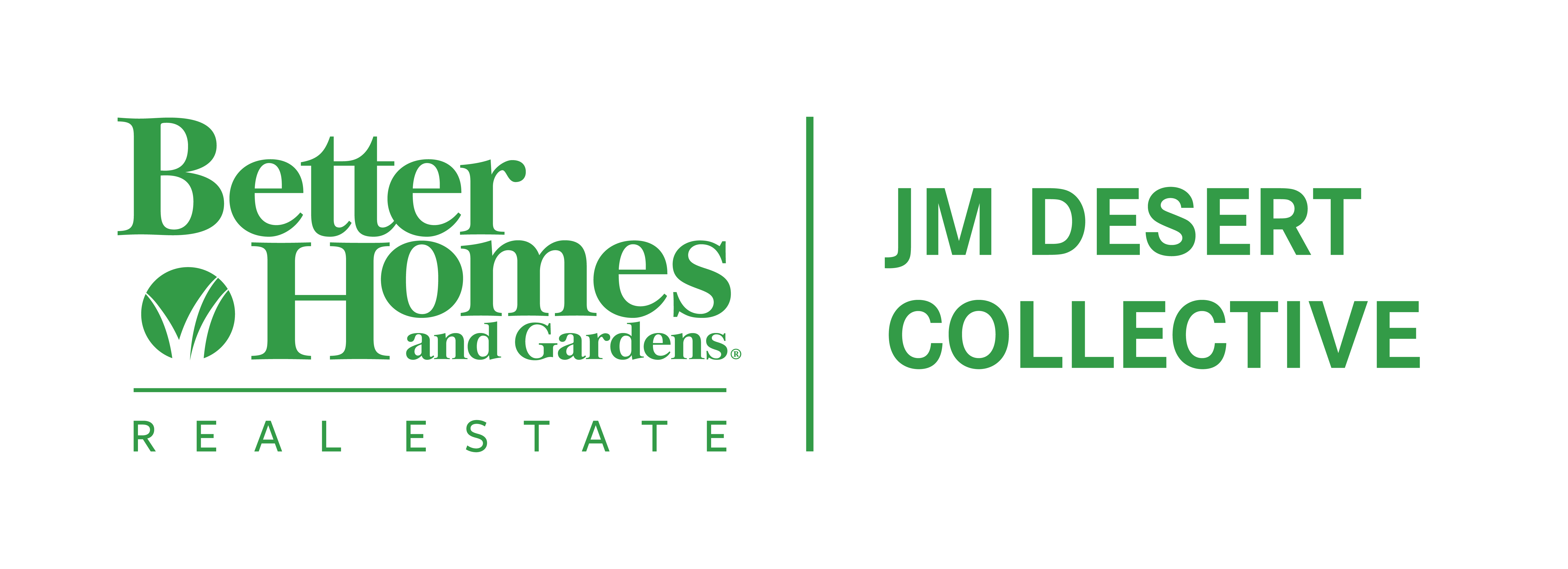 Better Homes and Gardens Real Estate JM Desert Collective logo