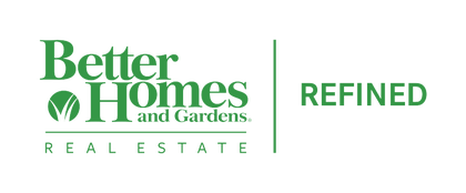 Better Homes and Gardens Real Estate Refined logo