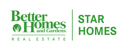 Better Homes and Gardens Real Estate Star Homes logo