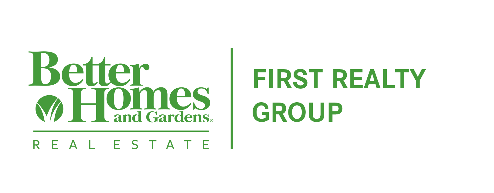 Better Homes and Gardens Real Estate First Realty Group logo