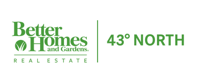 Better Homes and Gardens Real Estate 43° North logo
