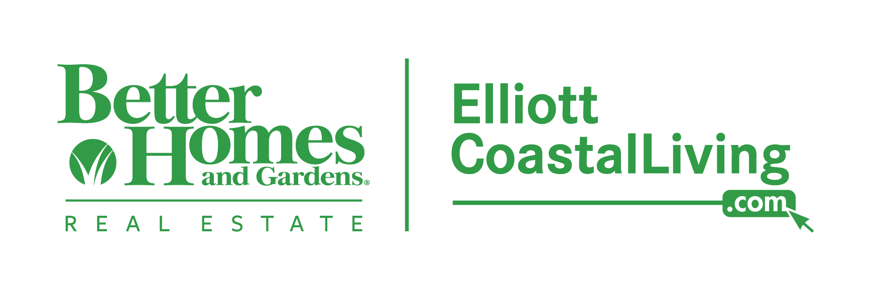Better Homes and Gardens Real Estate Elliott Coastal Living logo