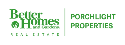Better Homes and Gardens Real Estate PorchLight Properties logo