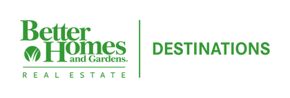 Better Homes and Gardens Real Estate Destinations logo