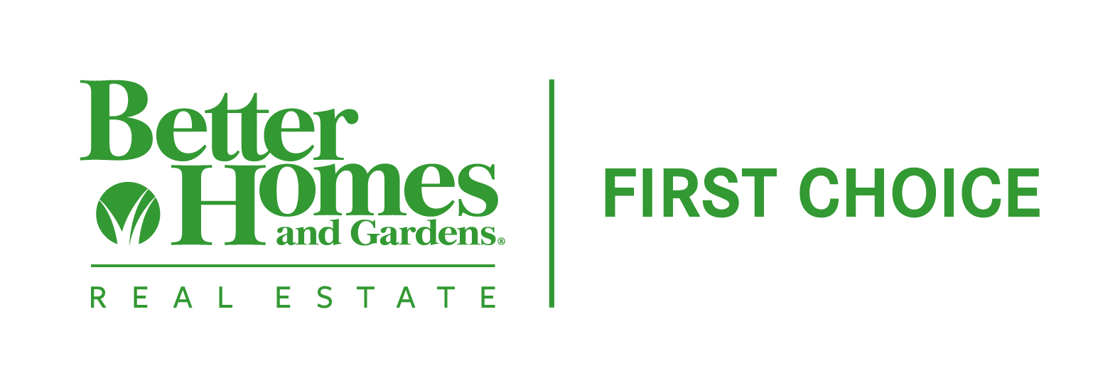 Better Homes and Gardens Real Estate First Choice logo