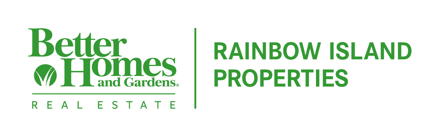 Better Homes and Gardens Real Estate Rainbow Island Properties logo