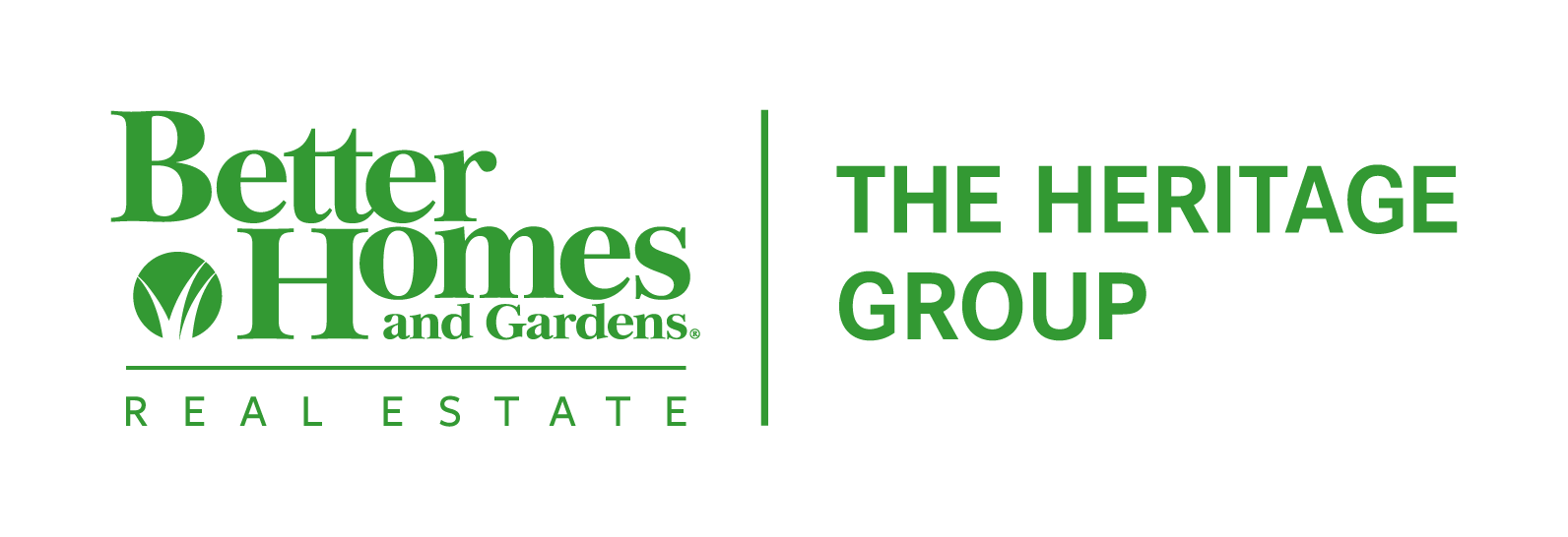 Better Homes and Gardens Real Estate The Heritage Group logo