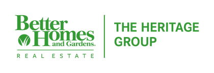 Better Homes and Gardens Real Estate The Heritage Group logo