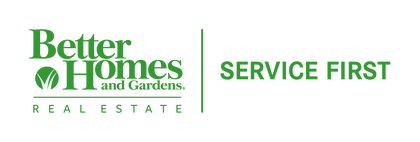 Better Homes and Gardens Real Estate Service First logo