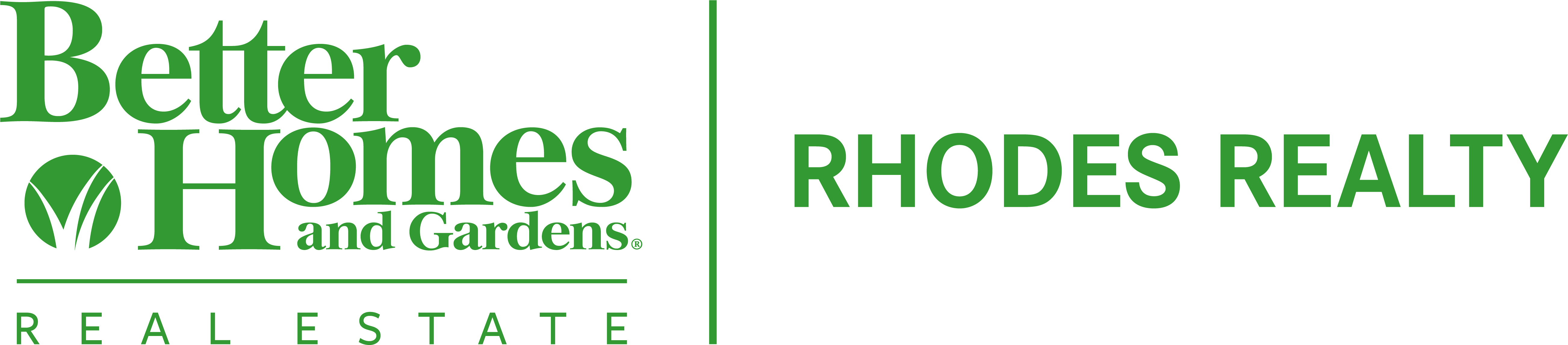 Better Homes and Gardens Real Estate Rhodes Realty logo