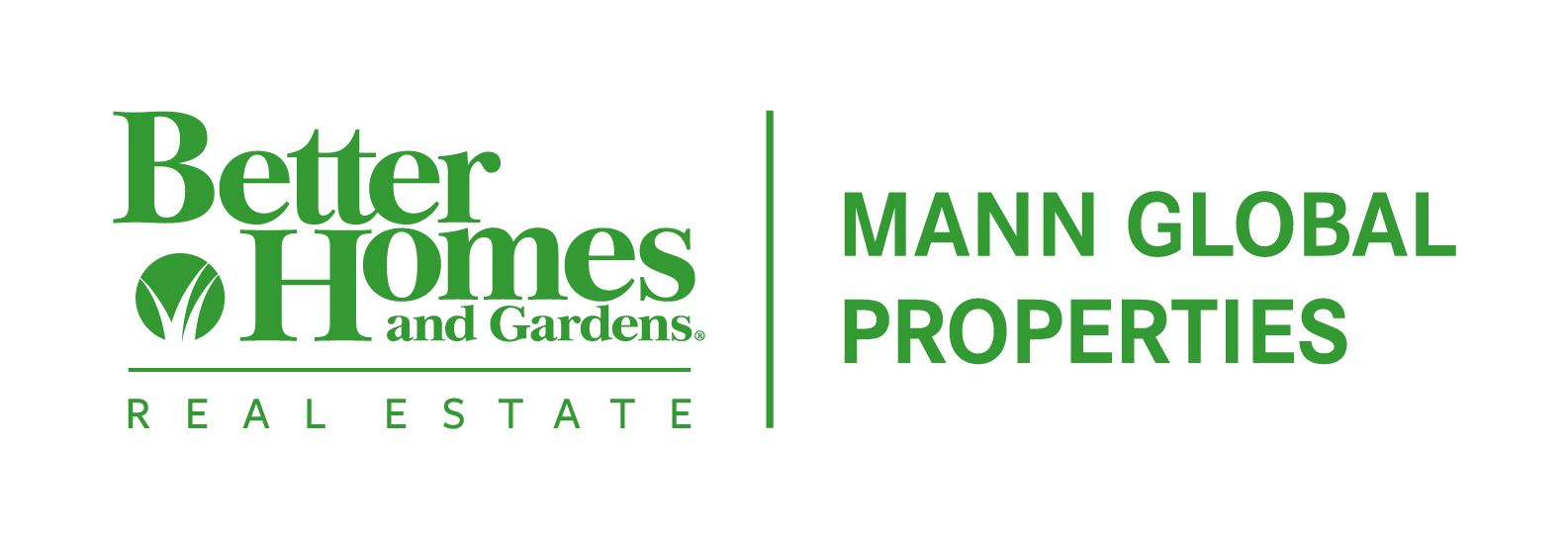 Better Homes and Gardens Real Estate Mann Global Properties logo